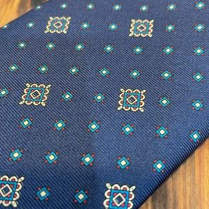 Givenchy Monsieur 100% Silk Neck Tie dark blue